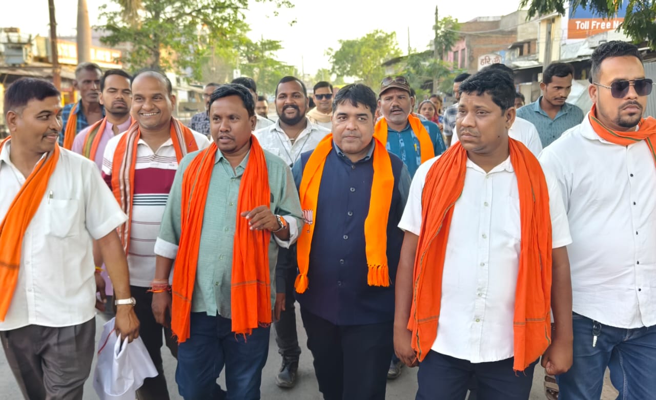 जिला भाजपा महामंत्री विकास केडिया के मुख्य आतिथ्य में पुसौर में सघन जनसंपर्क के साथ ‘गांव चलो, बूथ चलो’ अभियान संपन्न