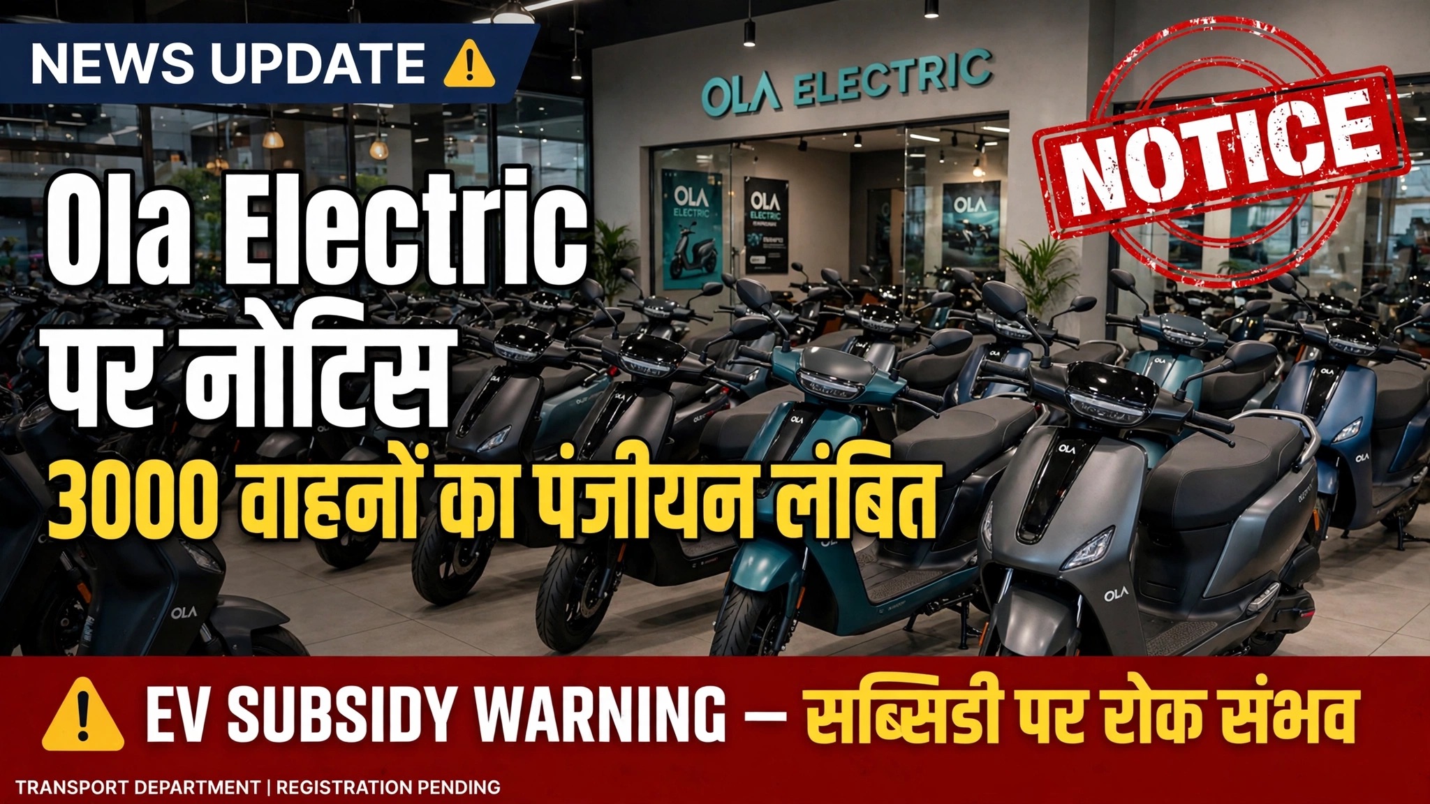 *Ola ग्राहकों को झटका? सब्सिडी अटकी, पंजीयन लंबित*